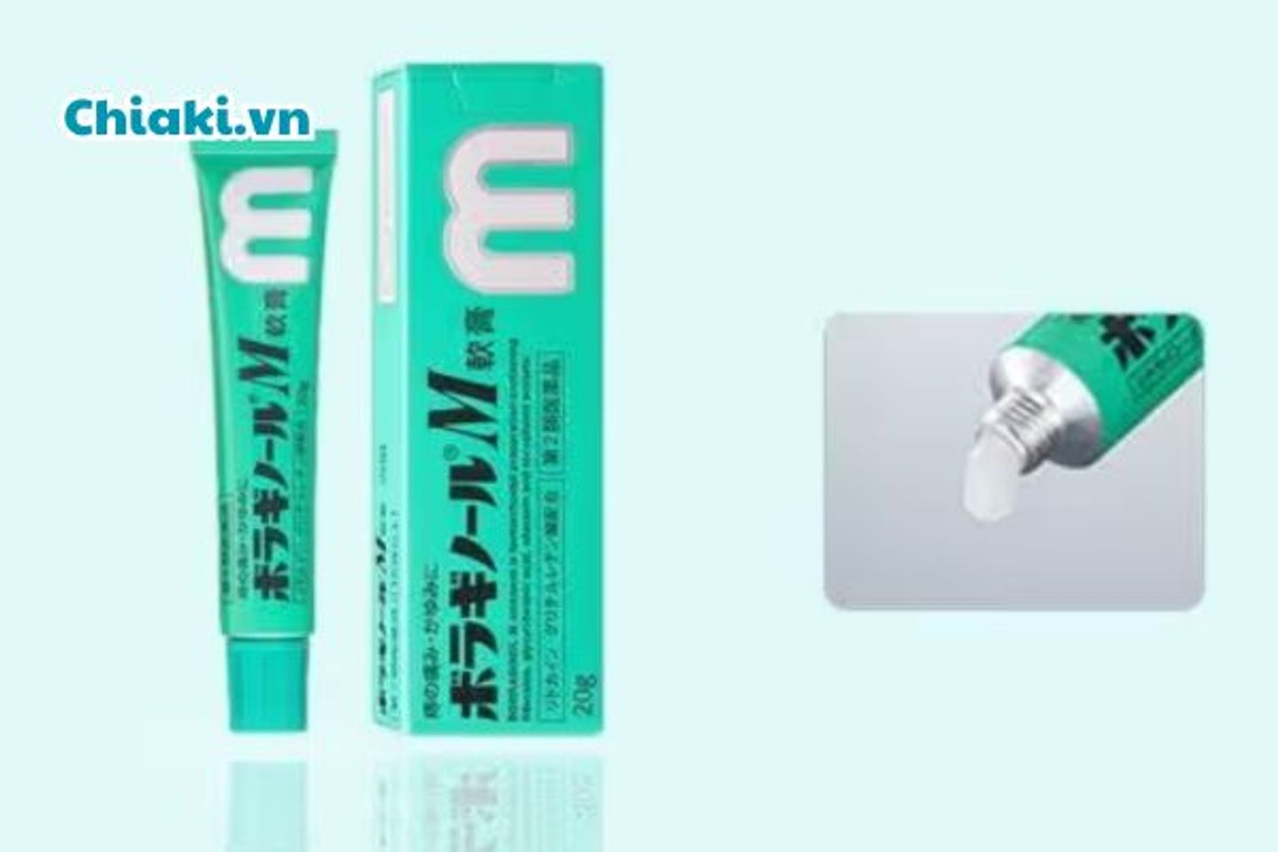 Kem b&ocirc;i trĩ chữ M Borraginol cho b&agrave; bầu của Nhật