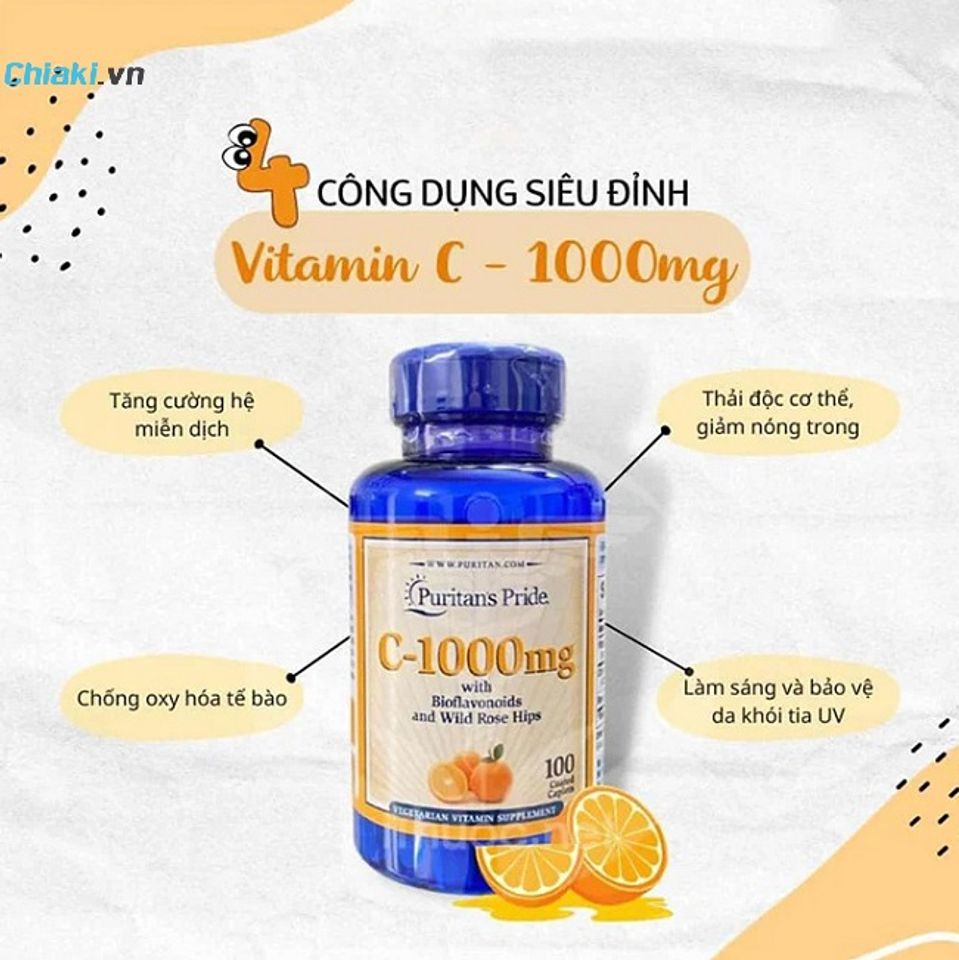Vitamin C Puritan's Pride 1000mg