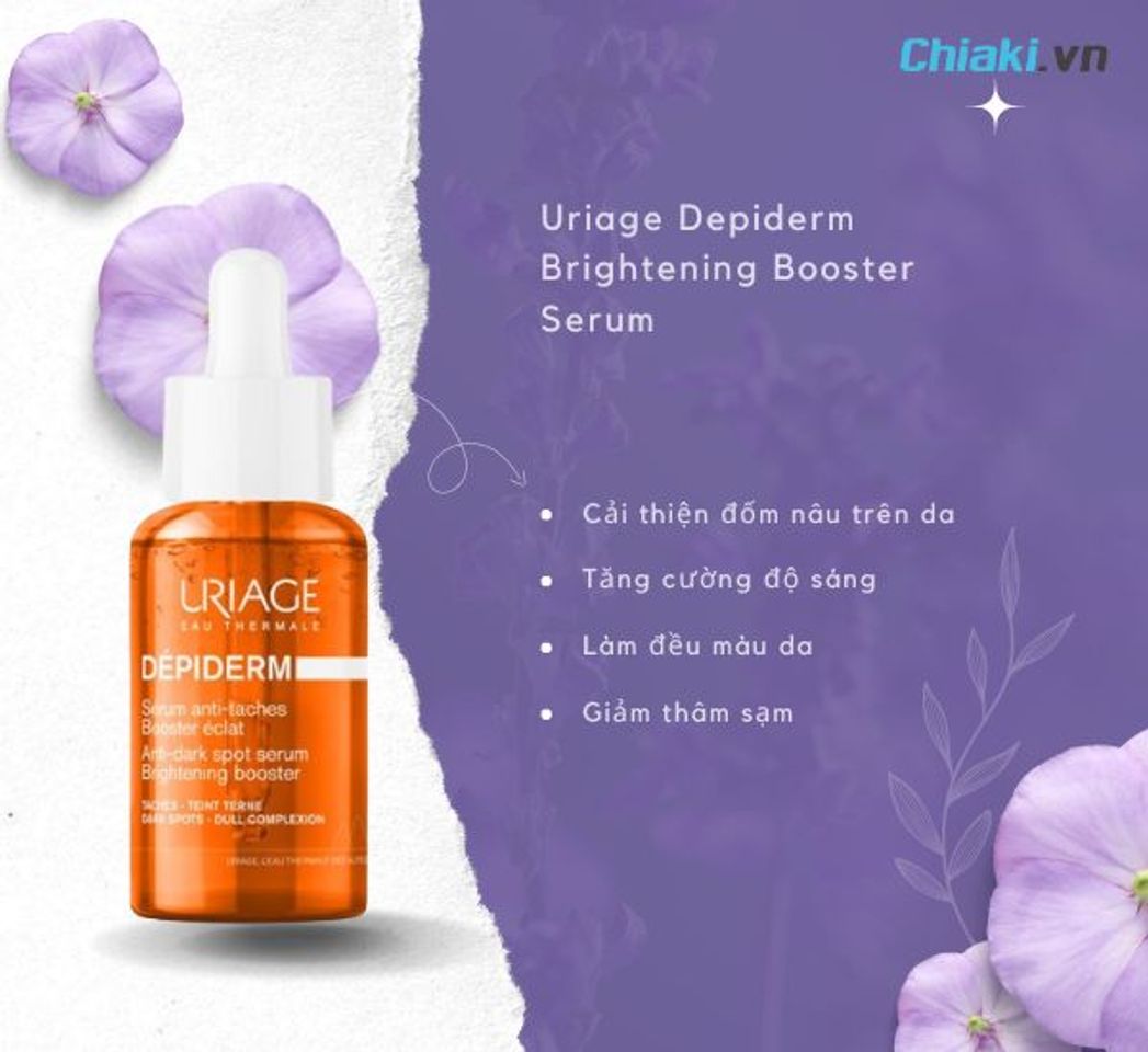 Tinh Chất Uriage Depiderm Brightening Booster Serum 