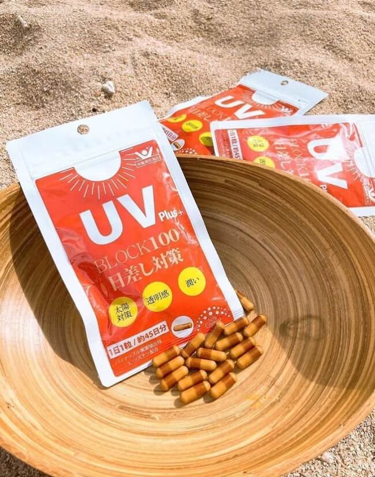 Vi&ecirc;n uống chống nắng của Nhật UV Plus+ Block 100