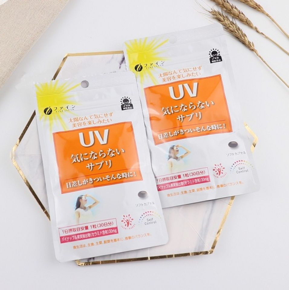 Vi&ecirc;n uống chống nắng Nhật UV Fine Japan