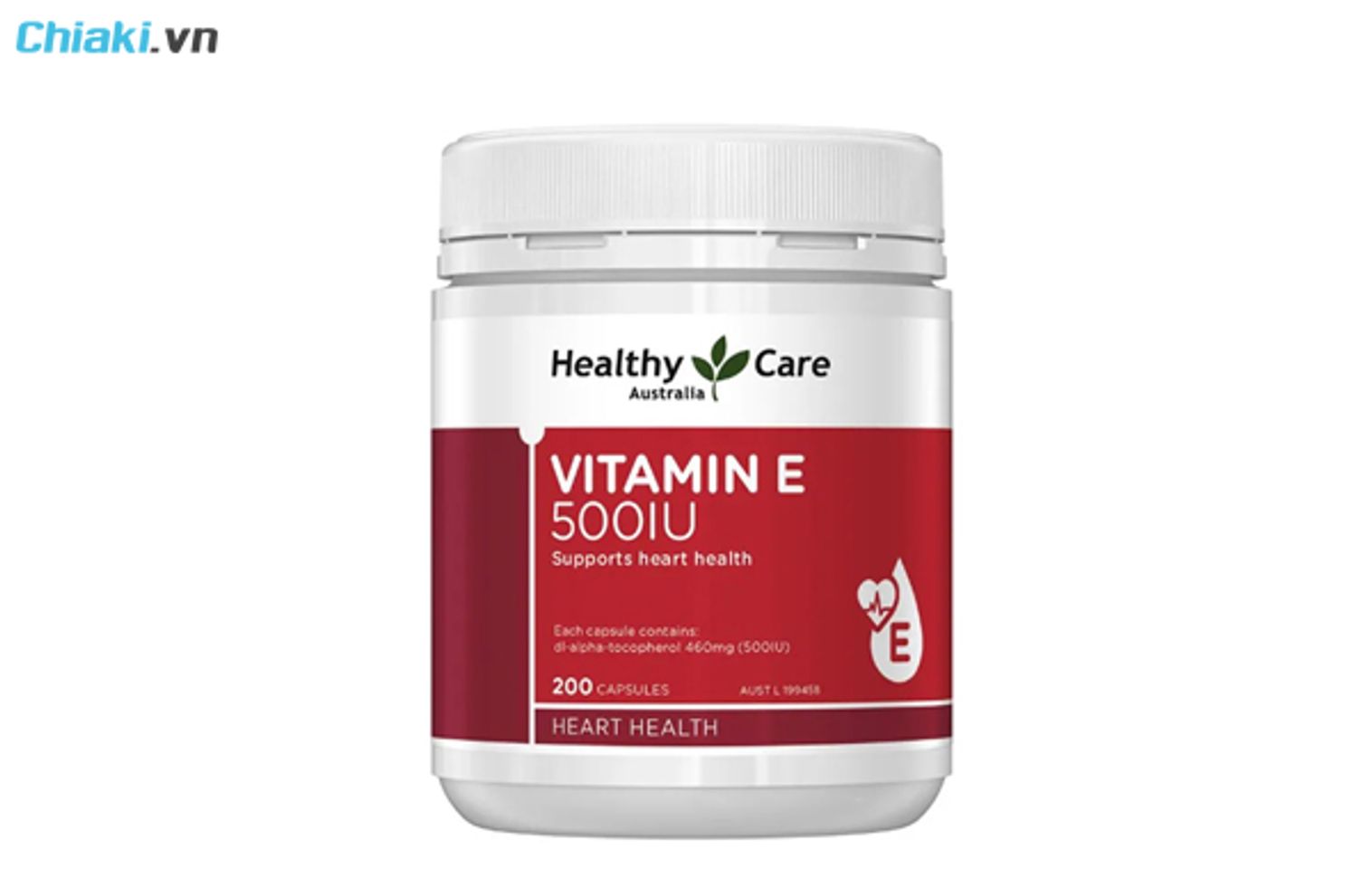 Vi&ecirc;n uống vitamin E Healthy Care