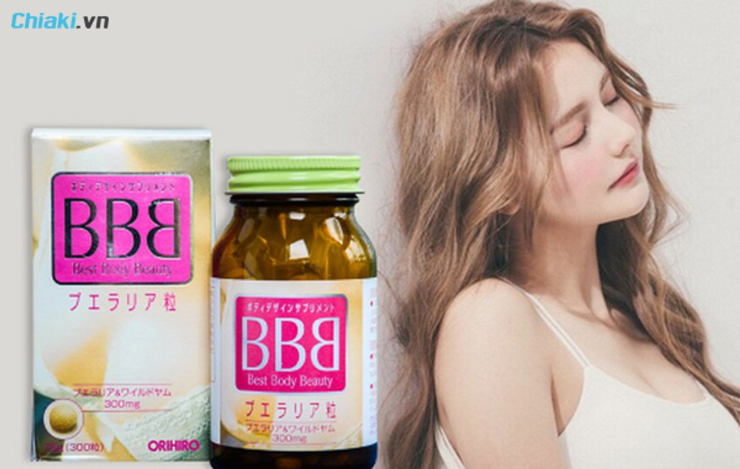 bao b&igrave; thiết kế vi&ecirc;n uống nở ngực BBB Orihiro