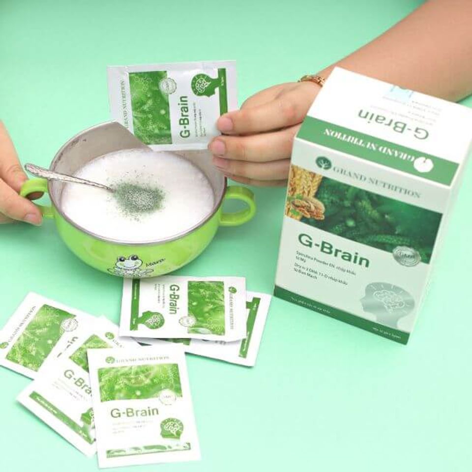 Cốm sữa tảo non G-Brain