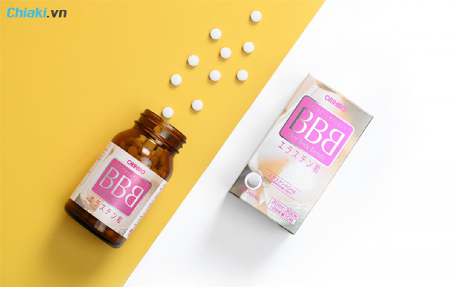 Hướng dẫn sử dụng vi&ecirc;n uống nở ngực BBB Orihiro
