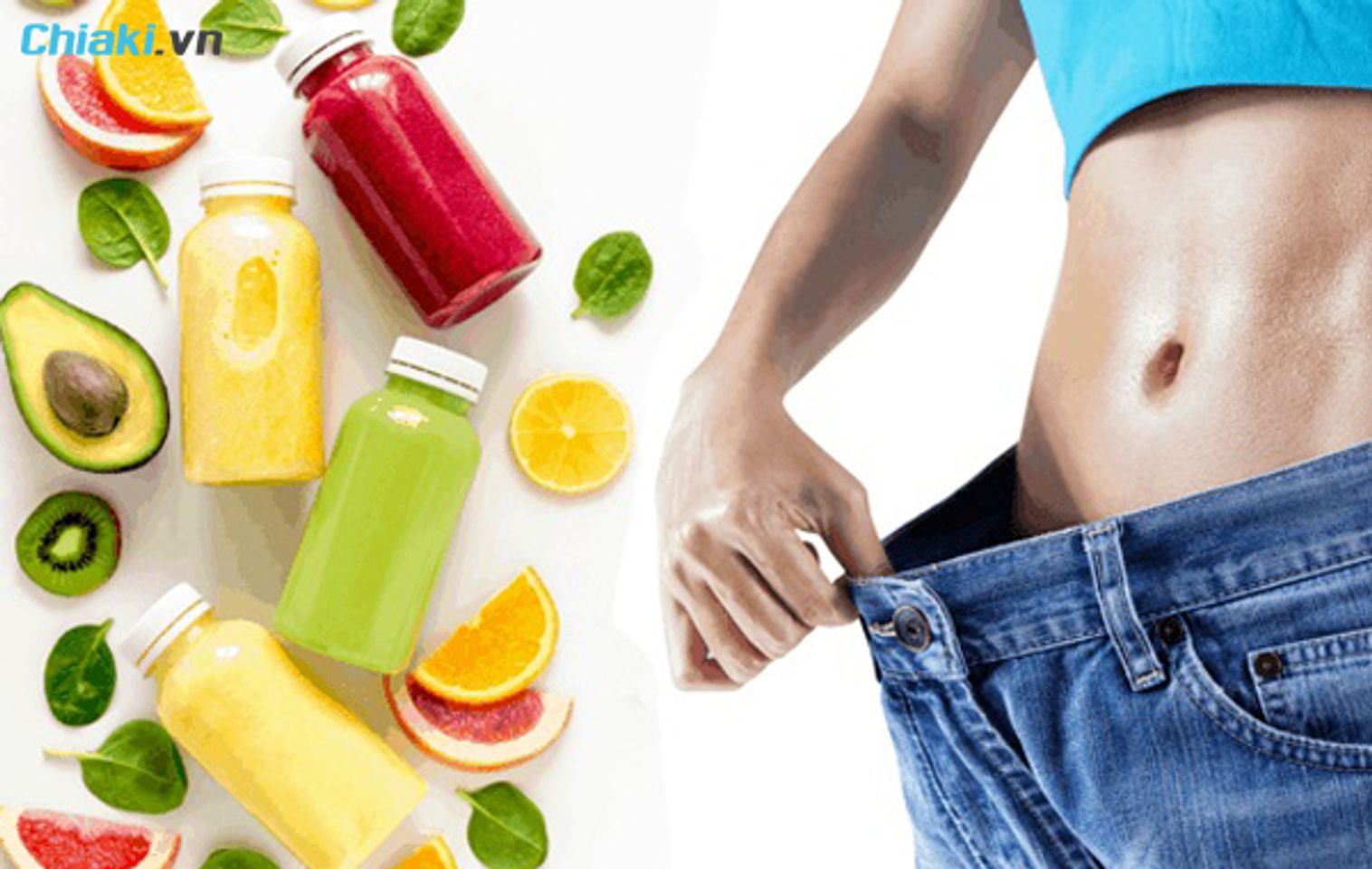 Nước uống giảm c&acirc;n đang được ưa chuộng