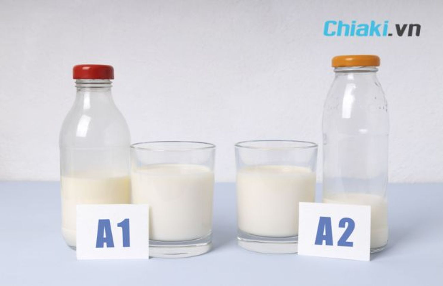 So s&aacute;nh sữa đạm A2 v&agrave; A1