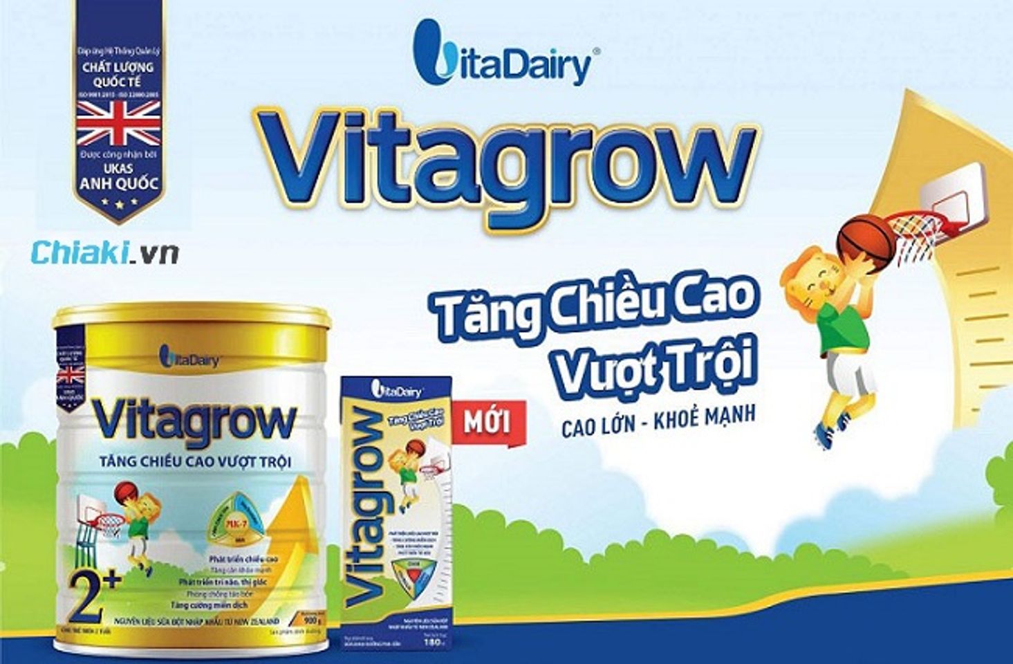 Sữa Vitagrow 1+