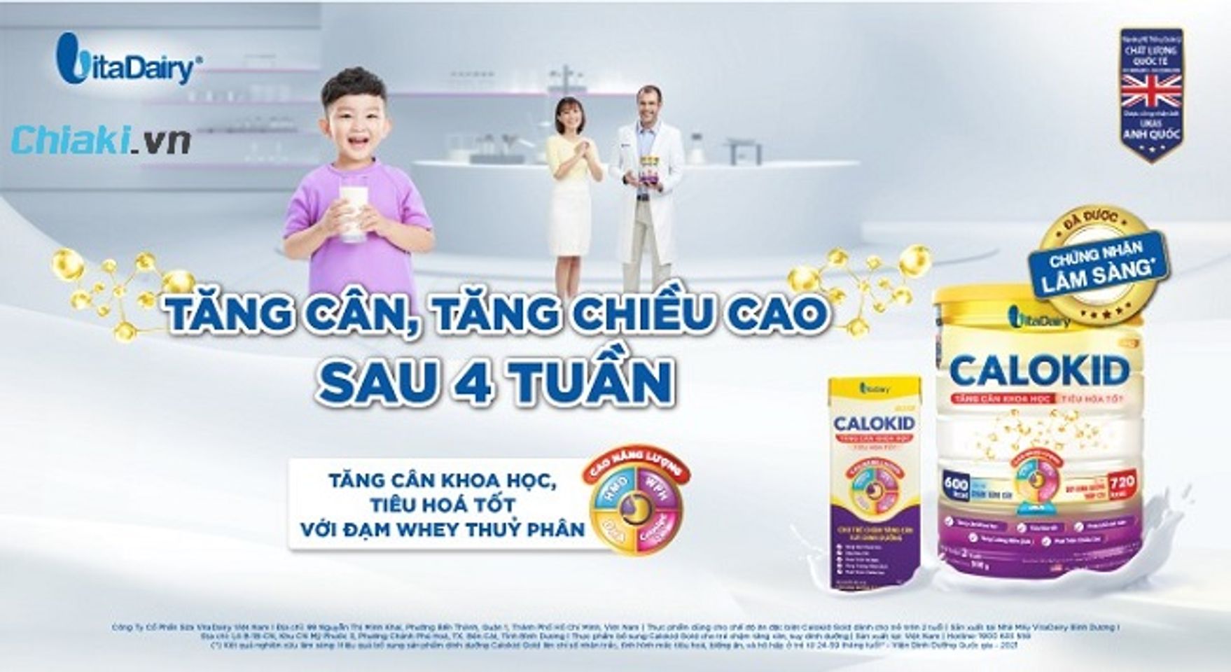 xSữa Calokid Gold