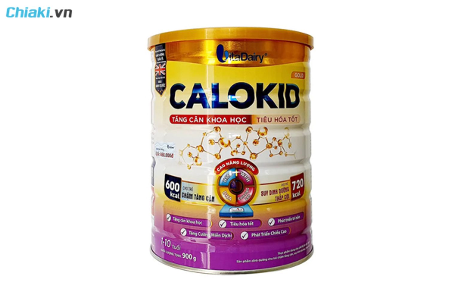 Sữa tăng c&acirc;n cho b&eacute; Calokid Gold