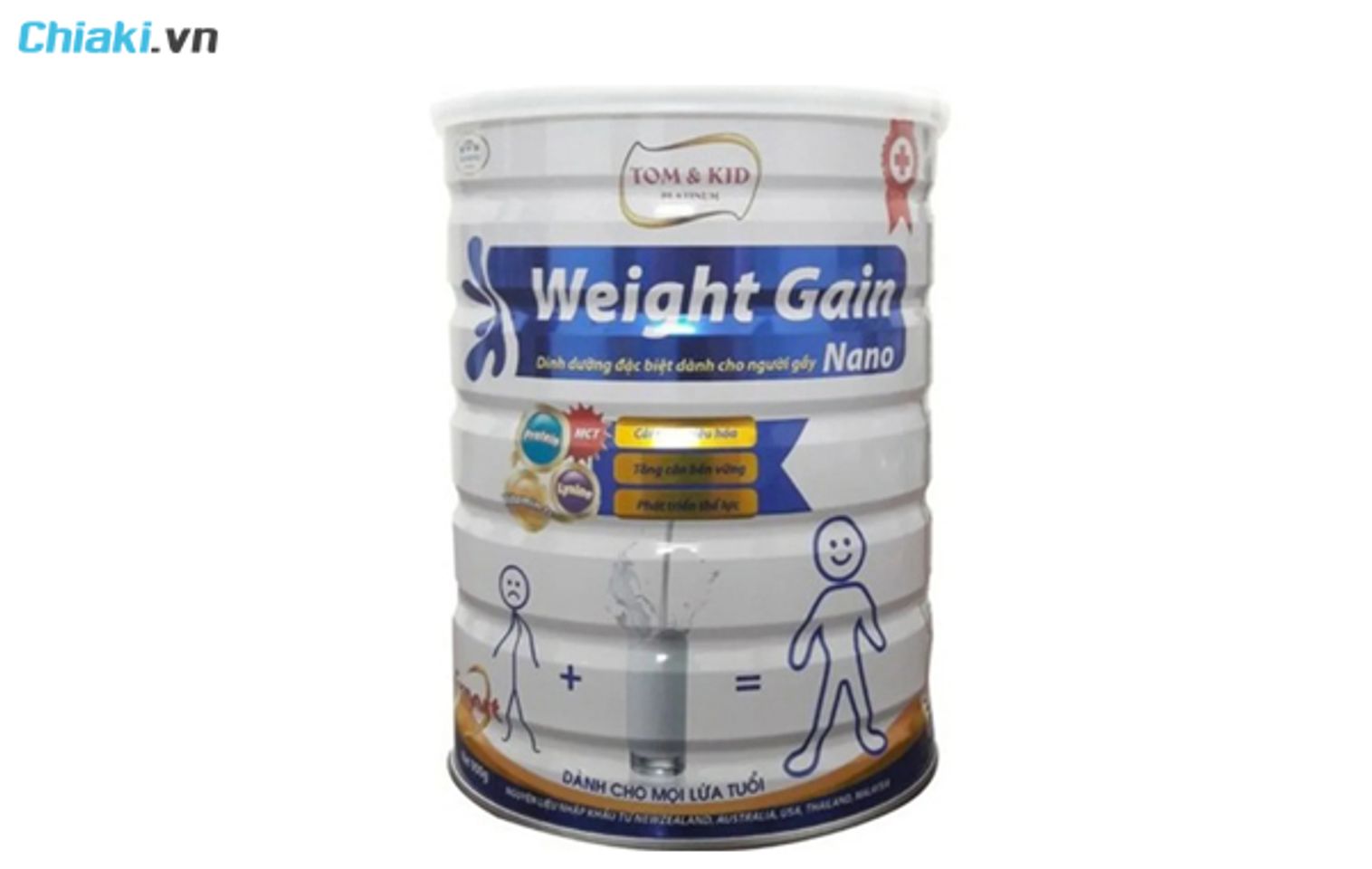 Sữa tăng c&acirc;n cho b&eacute; Tom & Kid Platinum Weight Gain Nano