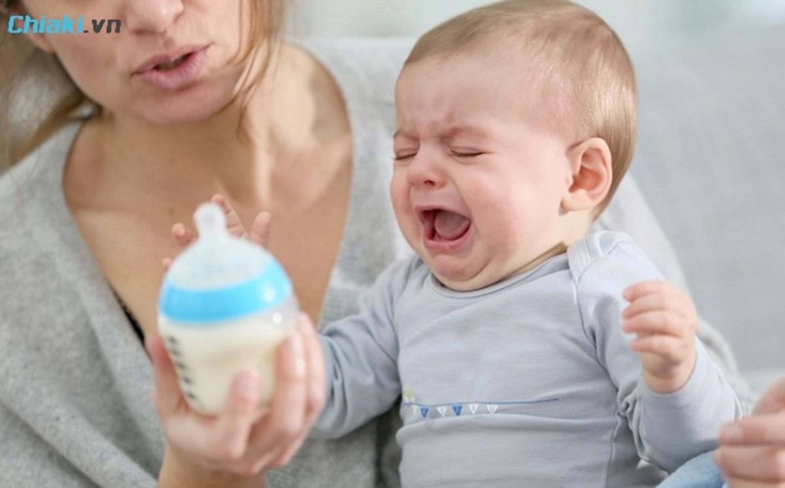 Nhiệt độ nước qu&aacute; n&oacute;ng l&agrave;m mất chất dinh dưỡng trong sữa