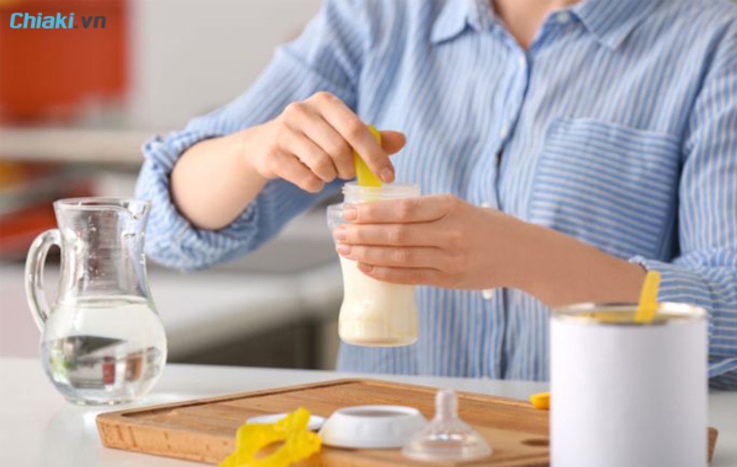 c&aacute;ch mẹ cần biết c&aacute;ch pha sữa cho trẻ sơ sinh đ&uacute;ng chuẩn