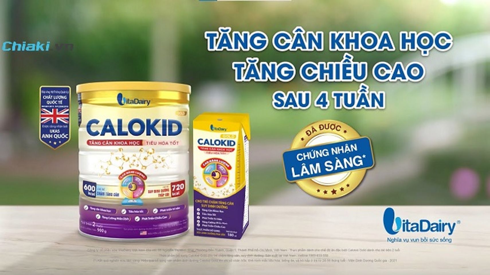 Sữa Calokid Gold