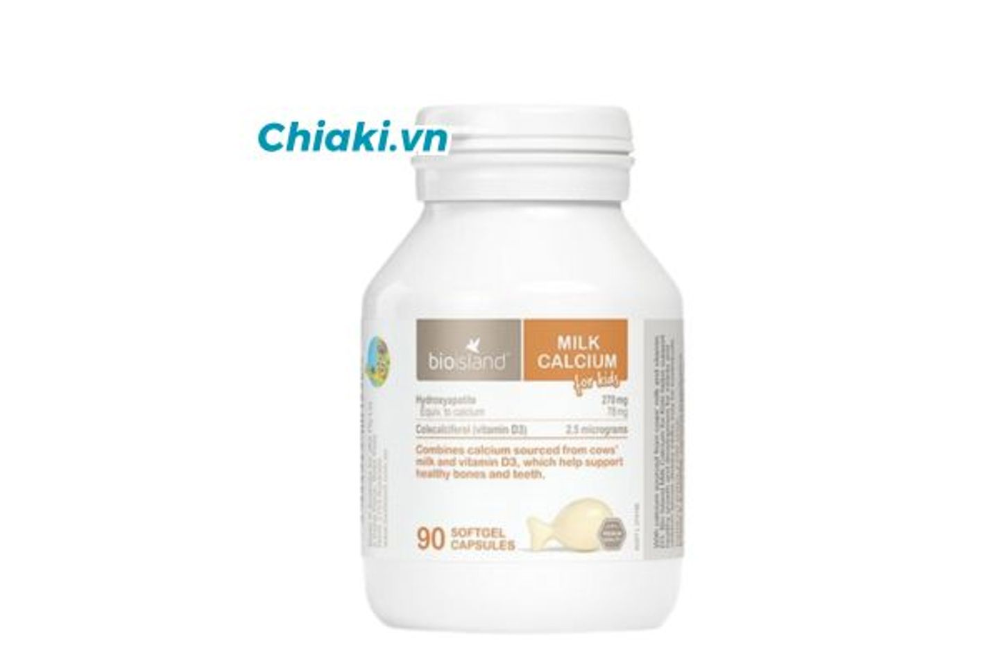 Sữa Canxi Milk calcium Bio Island &Uacute;c