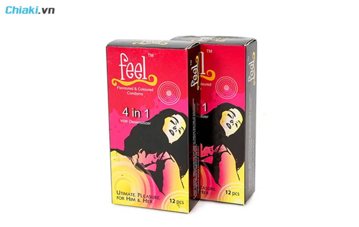 Bao cao su k&eacute;o d&agrave;i thời gian Feel 4 in 1