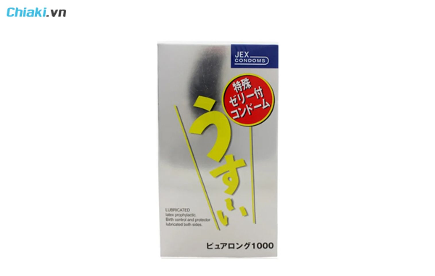 Bao cao su k&eacute;o d&agrave;i thời gian Jex Usui Pure Long H12