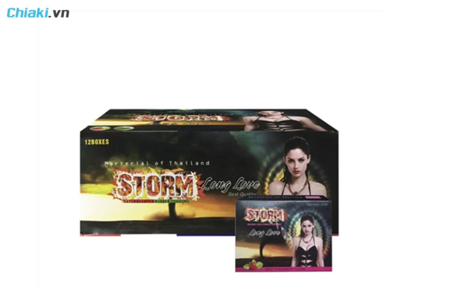 Bao cao su k&eacute;o d&agrave;i thời gian Storm Long Love