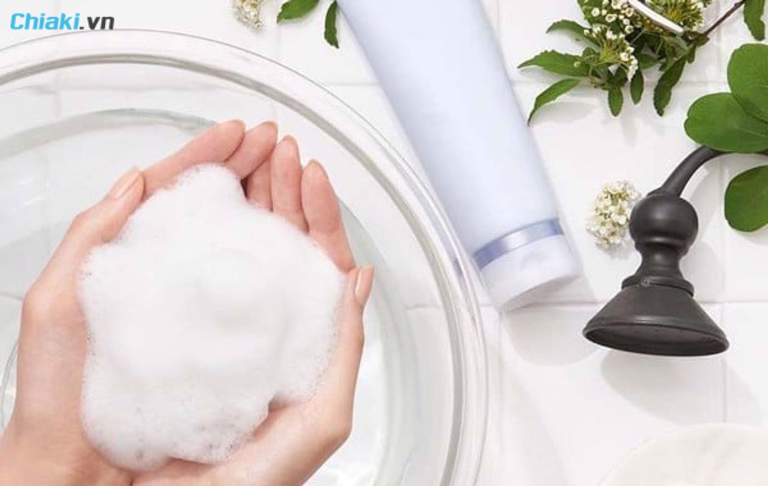 c&aacute;ch sử dụng sữa tắm Niacinamide