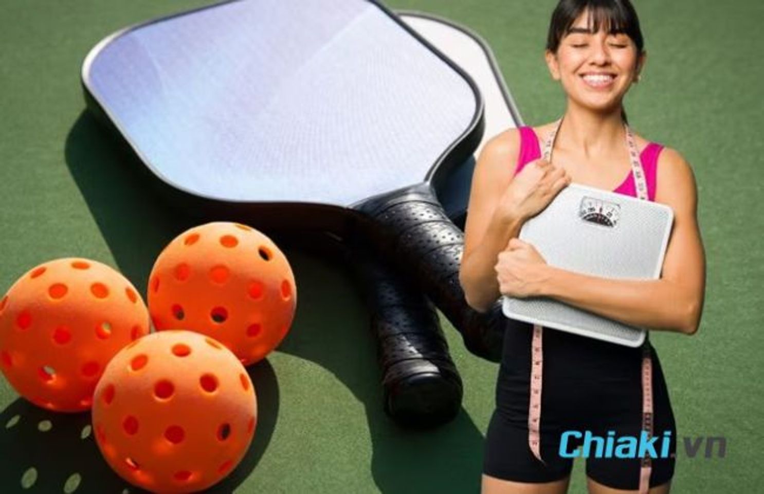 Chơi Pickleball gi&uacute;p giảm c&acirc;n