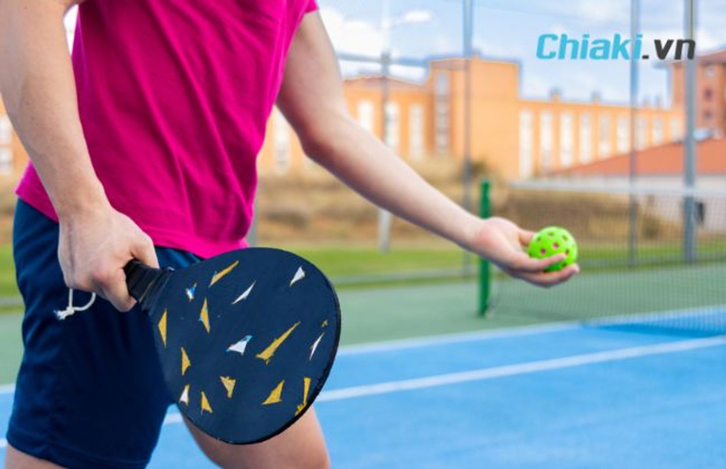 Giao b&oacute;ng Pickleball