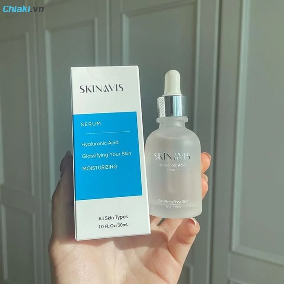 Serum Hyaluronic Acid B5 & Niacinamide Skinavis&nbsp;tăng khả năng cấp ẩm hơn 100 lần