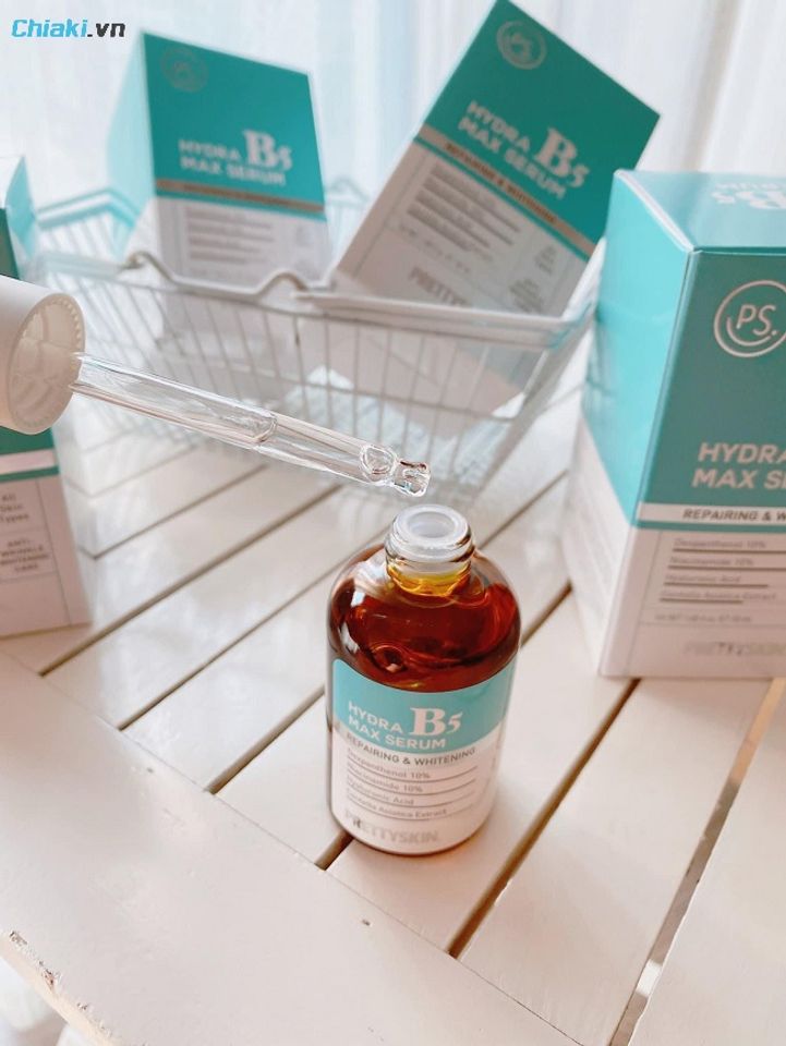 Serum Pretty Skin B5 H&agrave;n Quốc cải thiện t&agrave;n nhang hiệu quả