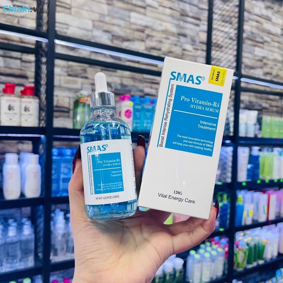 Serum SMAS Pro vitamin B5 phục hồi da tổn thương