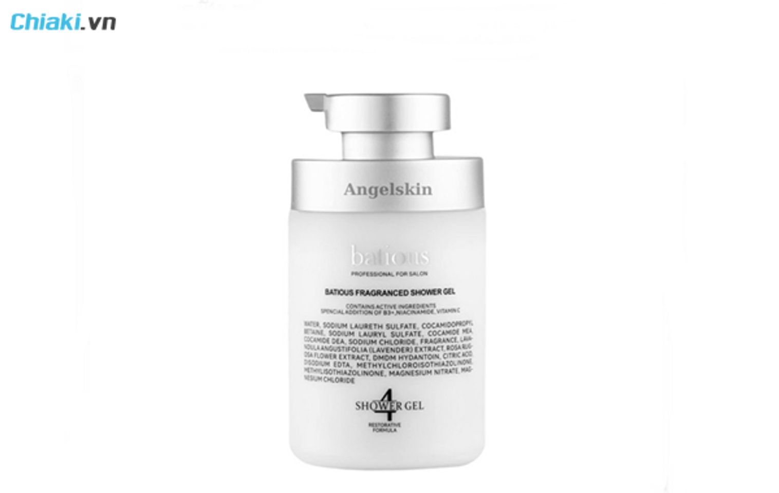 sữa tắm Niacinamide Batious B3+ Niacinamide Shower Gel
