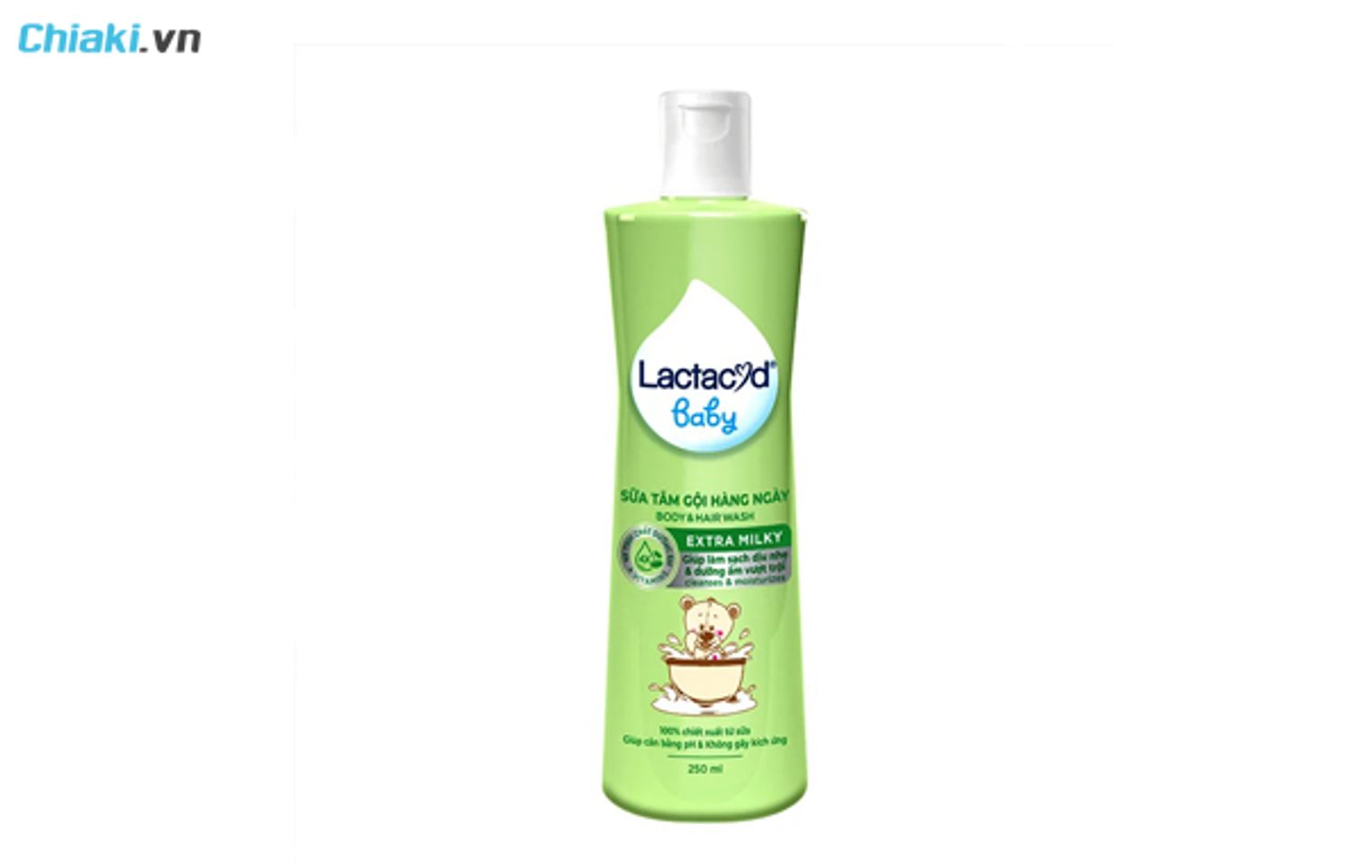 Sữa tắm cho trẻ sơ sinh Lactacyd Baby Extra Milky