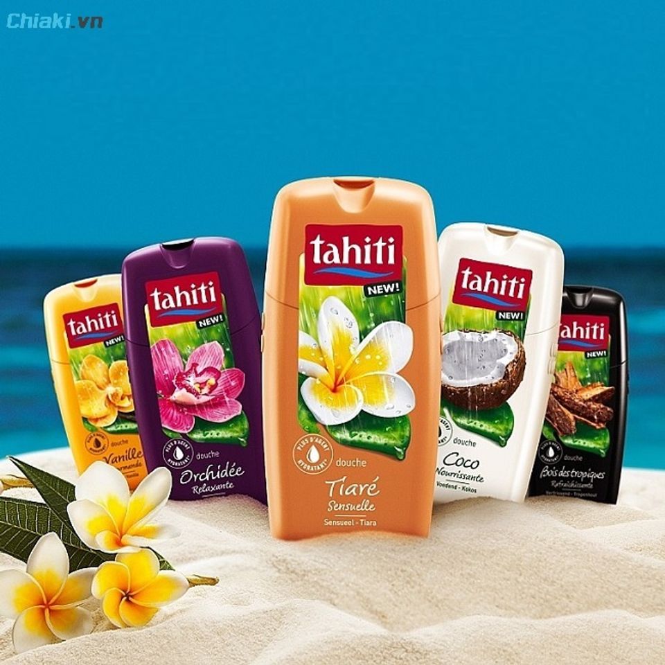 Sữa tắm Tahiti mang hương hoa v&agrave; tr&aacute;i c&acirc;y ngọt ng&agrave;o