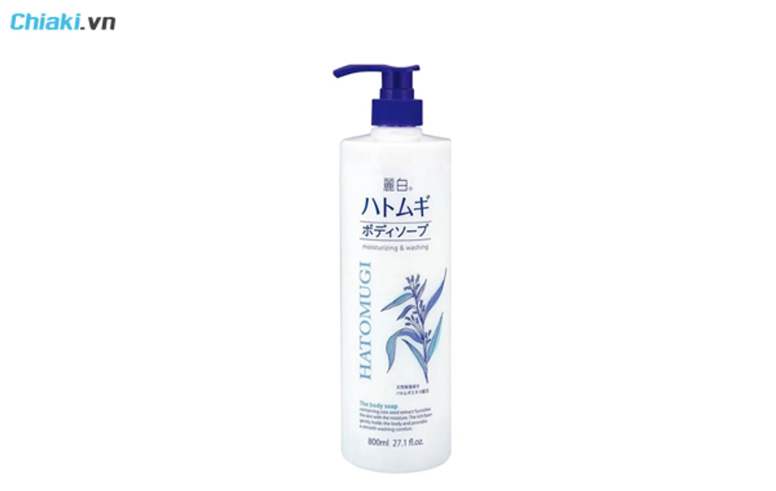 sữa tắm Niacinamide Hatomugi m&agrave;u trắng