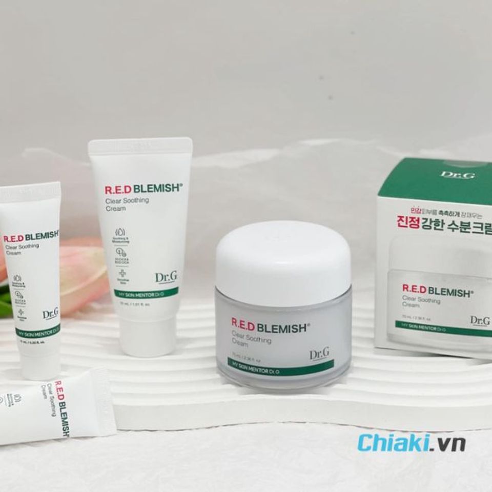 Bao b&igrave; kem dưỡng da Dr.G R.E.D Blemish
