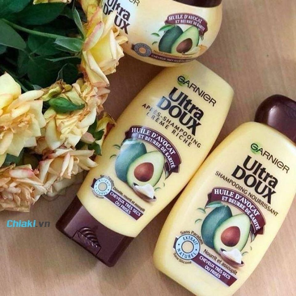 Bộ dầu gội Garnier Ultra Doux