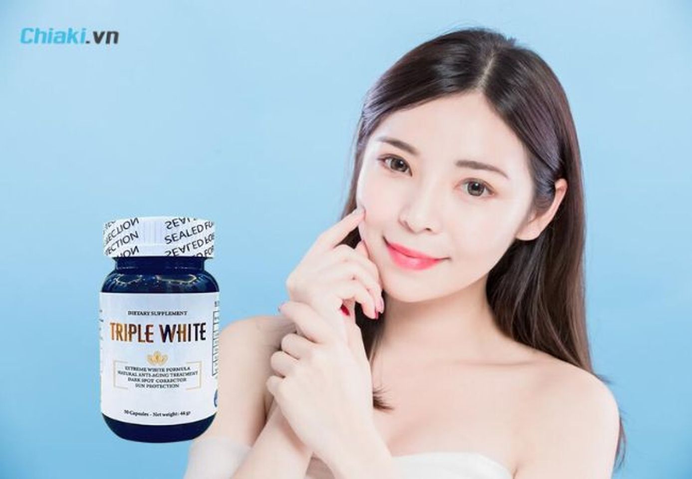 Vi&ecirc;n uống hỗ trợ trắng da Dietary Supplement Triple White
