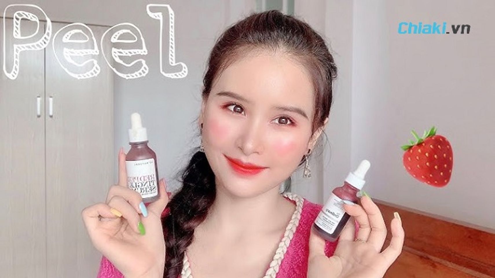 C&aacute;c bước tiến h&agrave;nh peel da tại nh&agrave;