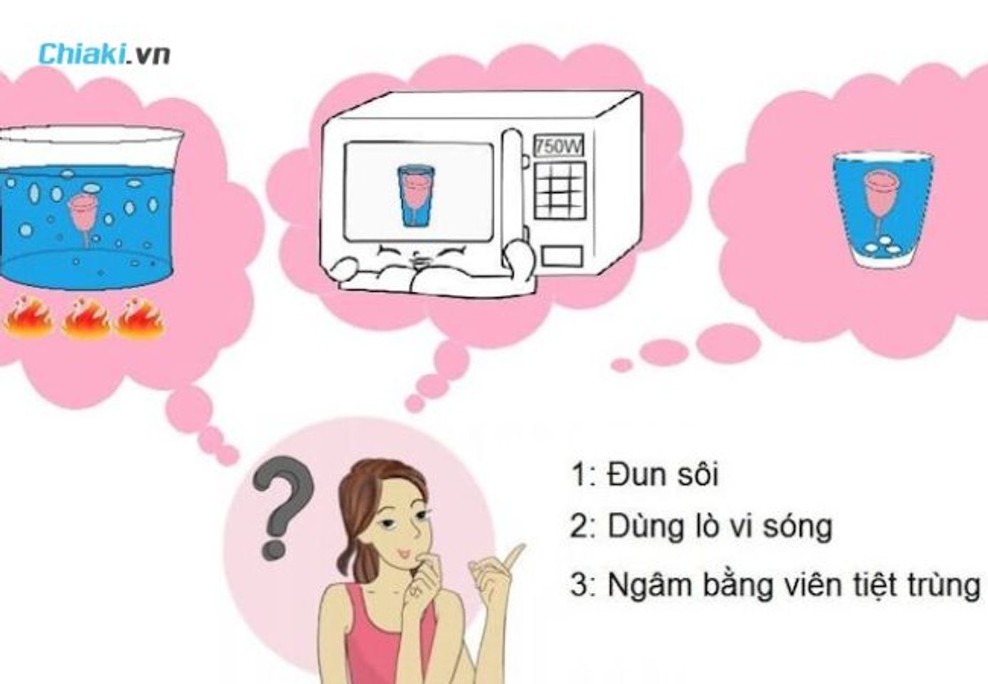 C&aacute;ch vệ sinh cốc nguyệt san