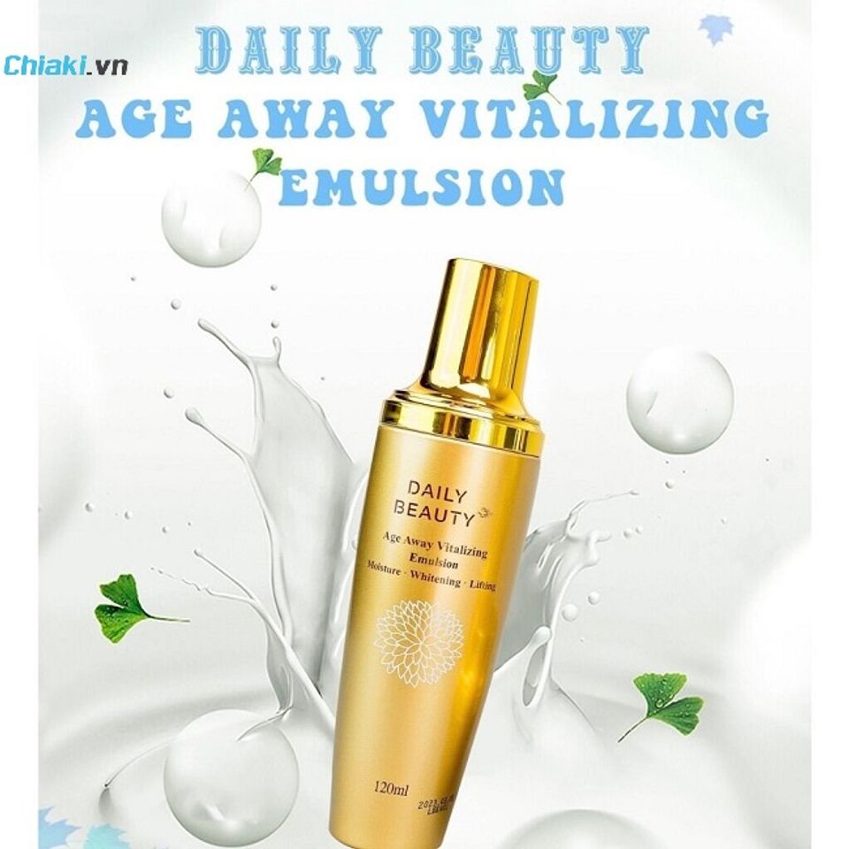 Sữa dưỡng Daily Beauty trẻ h&oacute;a da Age Away Vitalizing Emulsion