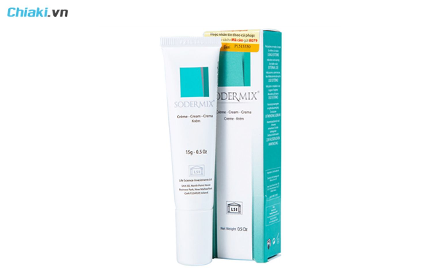 thuốc b&ocirc;i dị ứng mẩn ngứa Sodermix