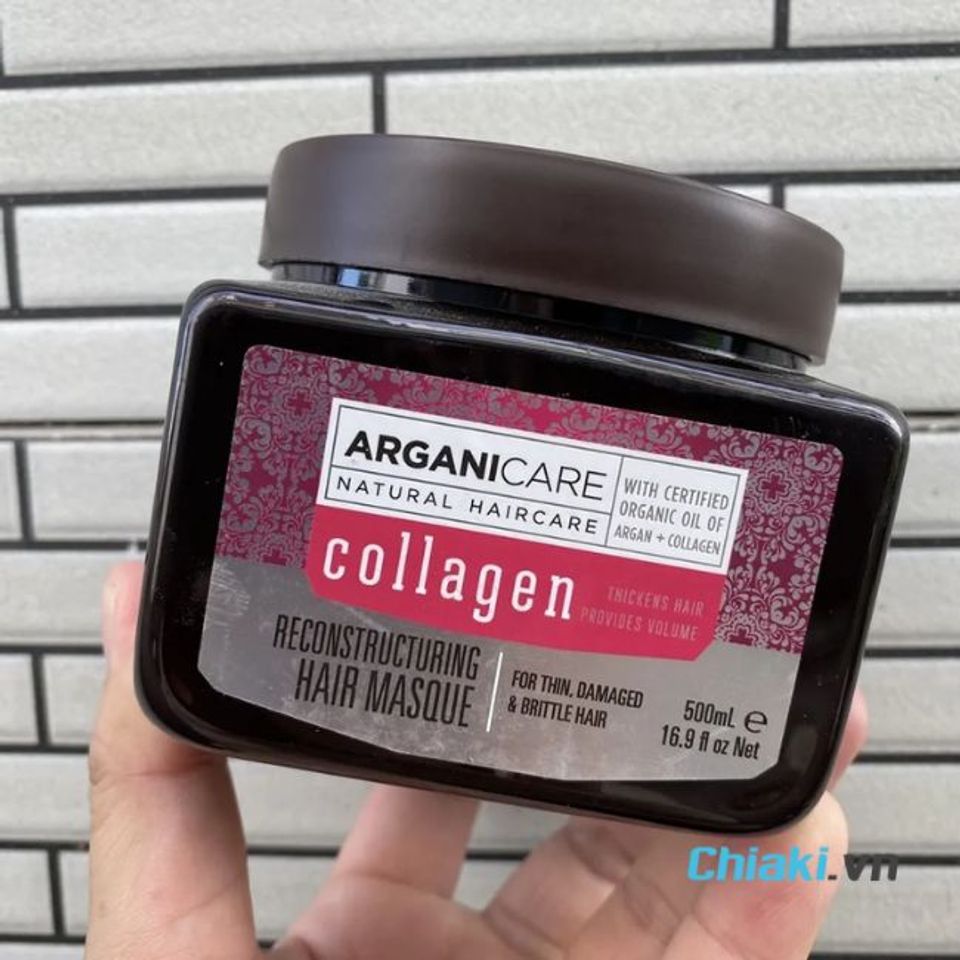Kem ủ t&oacute;c collagen ArganiCare