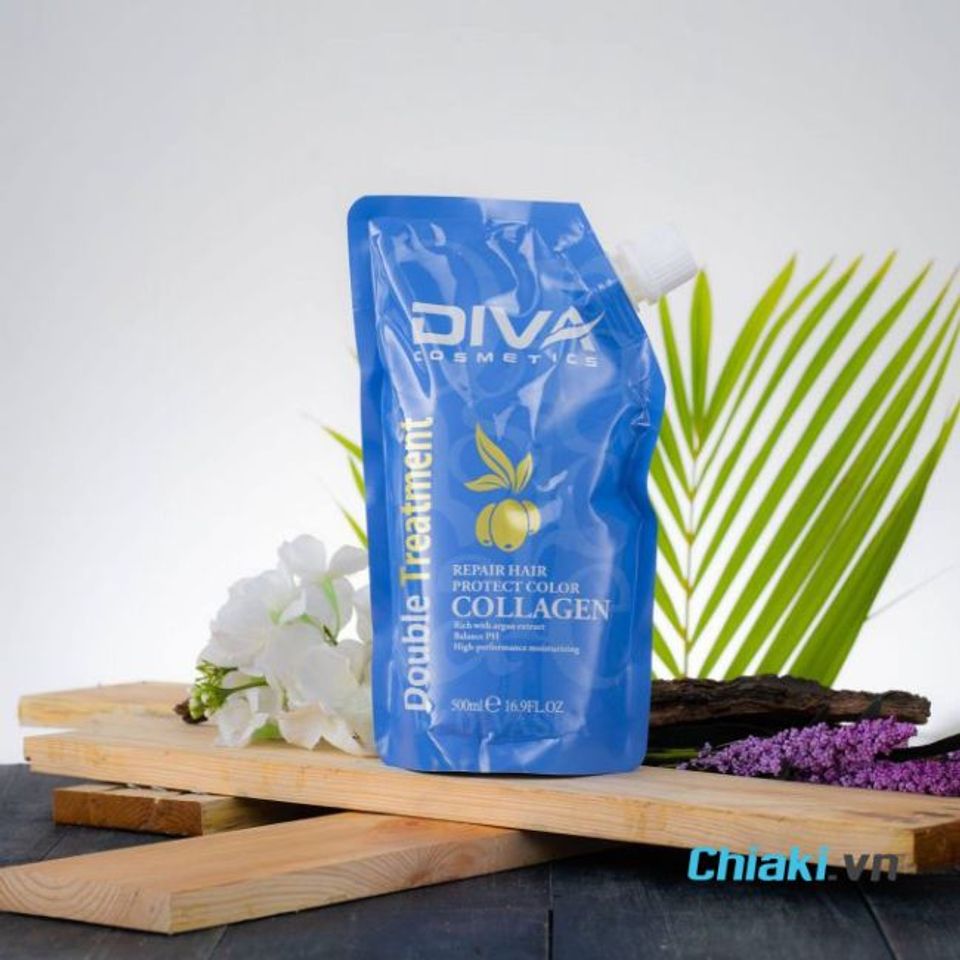 Kem ủ t&oacute;c Collagen DIVA Cosmetics