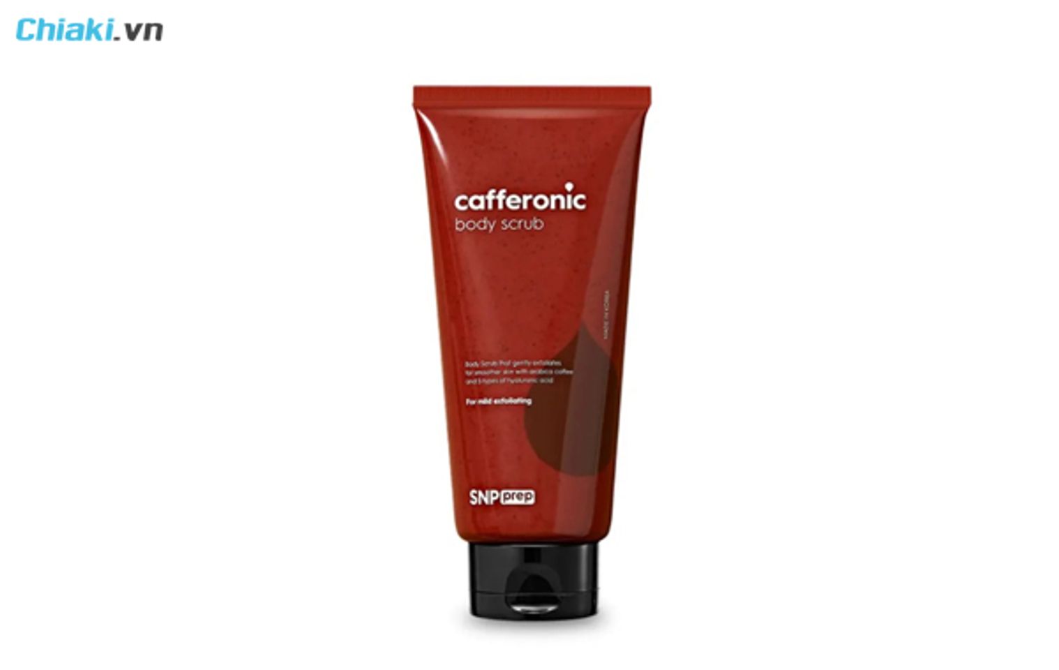 tẩy tế b&agrave;o chết body SNP Prep Cafferonic Body Scrub