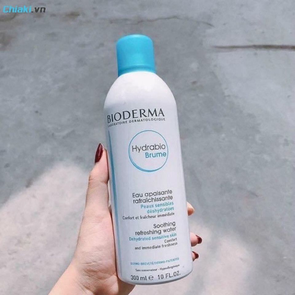 Xịt kho&aacute;ng Bioderma Soothing Refreshing Water Ph&aacute;p l&agrave;m dịu da nhanh ch&oacute;ng