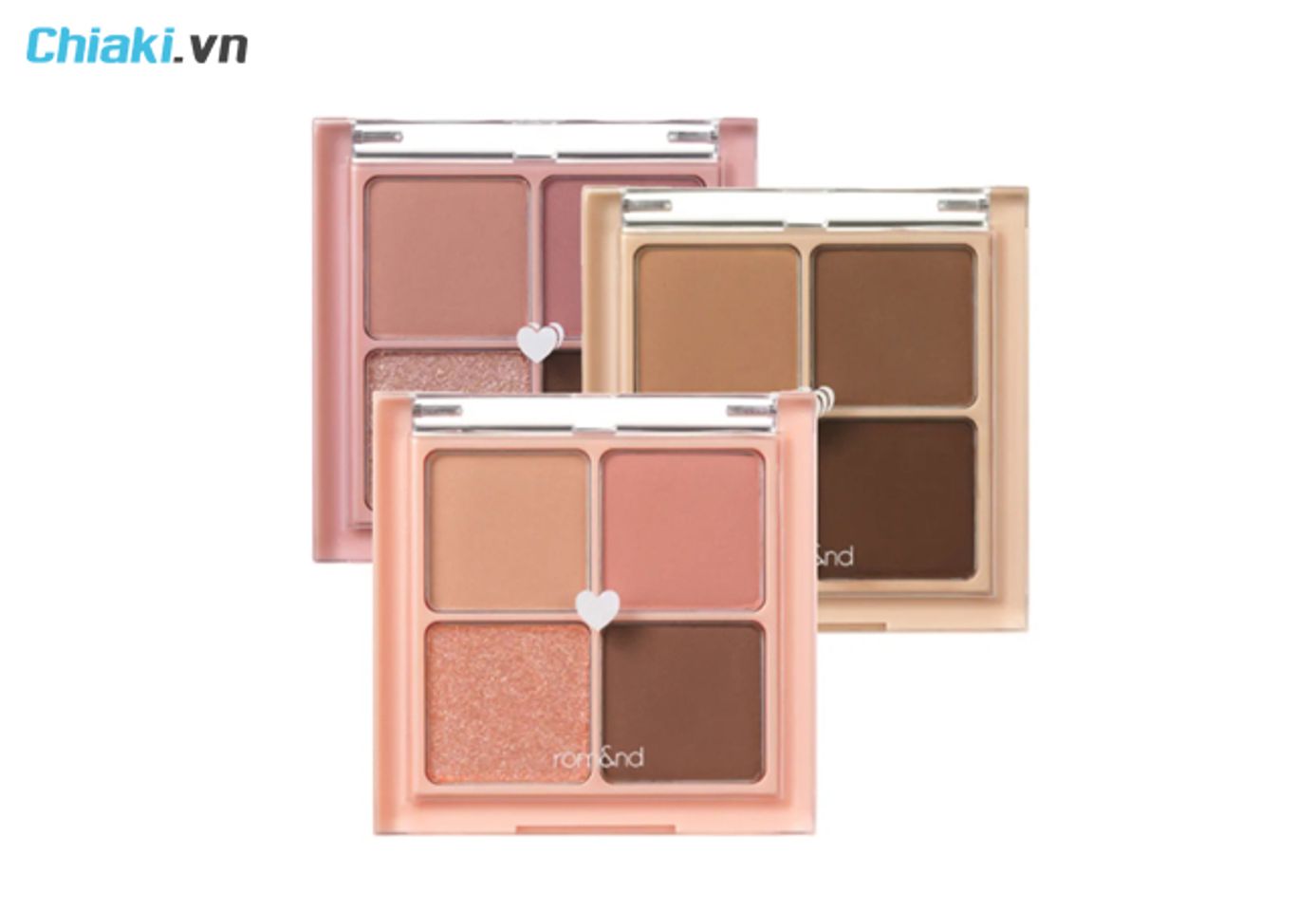 Phấn mắt 4 &ocirc; m&agrave;u Romand Better Than Eyes