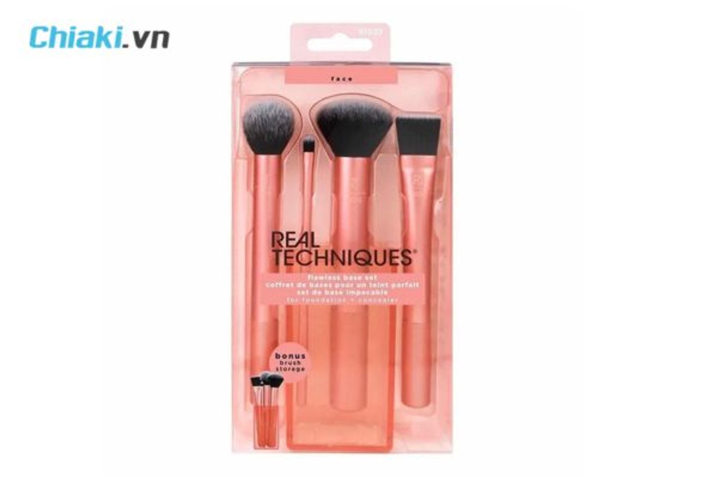 Bộ cọ trang điểm 4 m&oacute;n Real Techniques Flawless Base