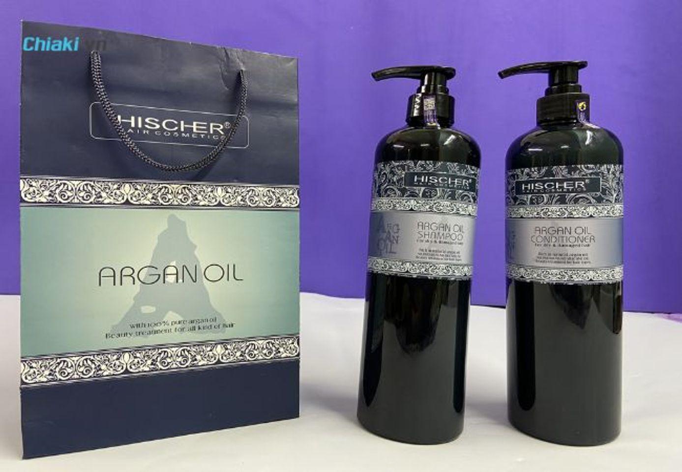 Cặp dầu gội xả Hischer