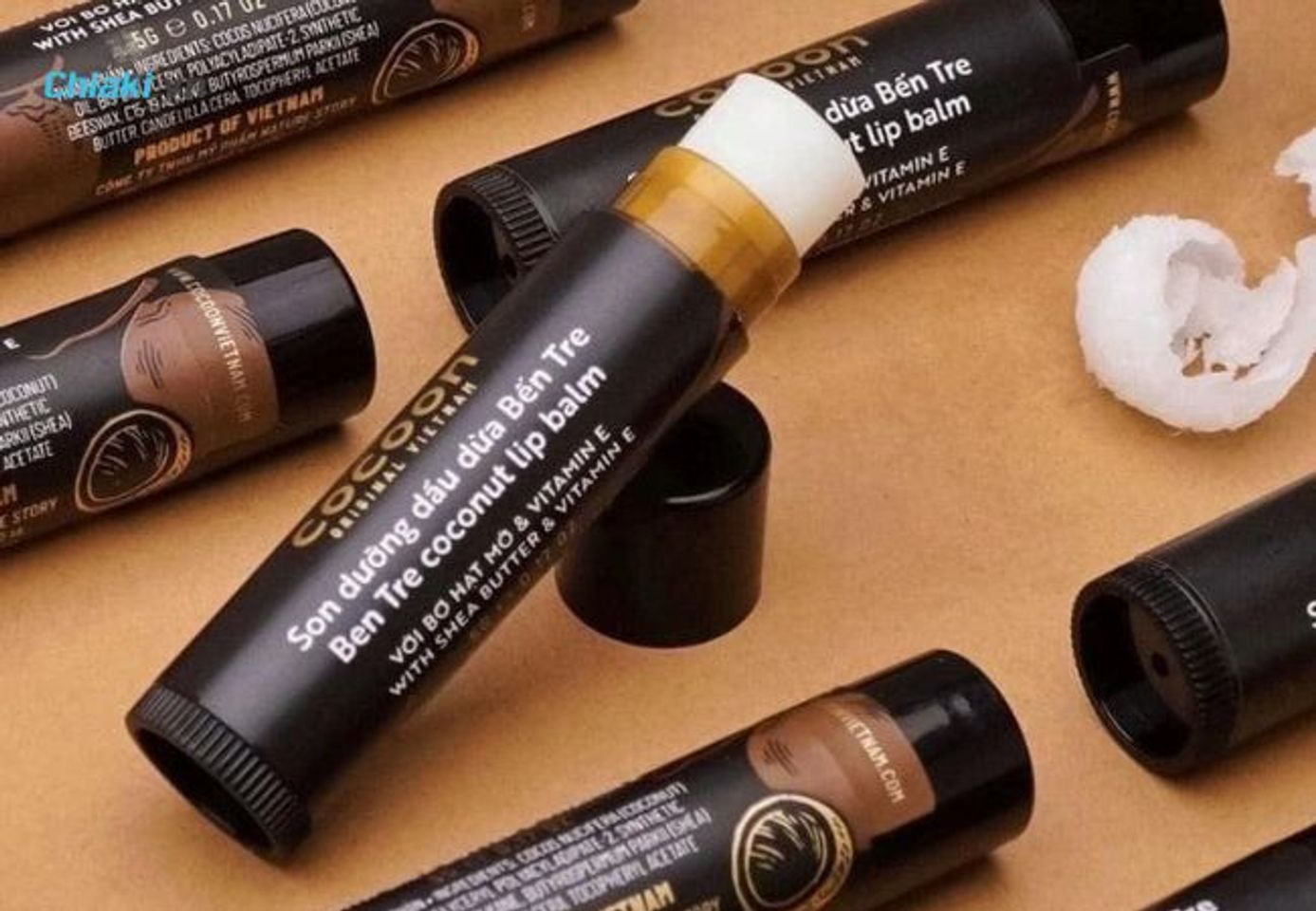 Cocoon Bến Tre Coconut Lip Balm