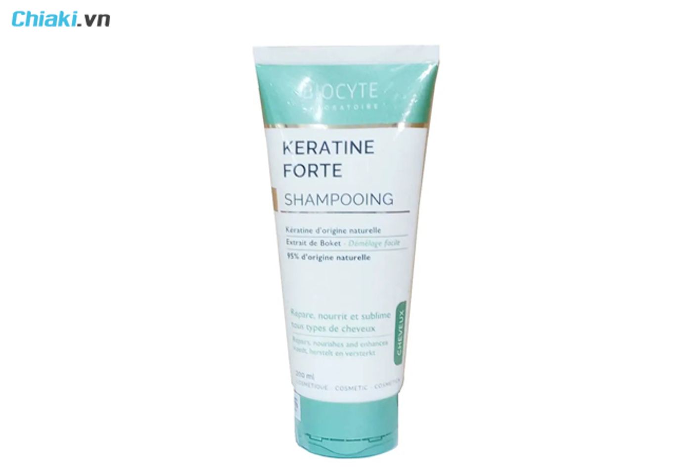 bổ sung keratin với dầu gội Biocyte Keratine Forte Shampooing