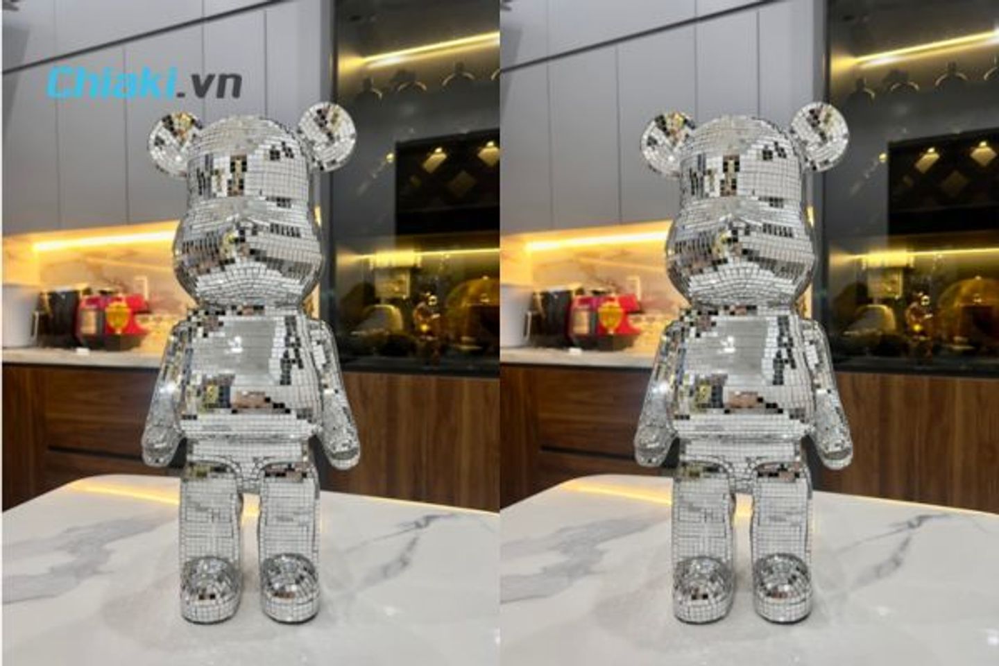 Gấu Bearbrick Bling 80cm DBCP420A