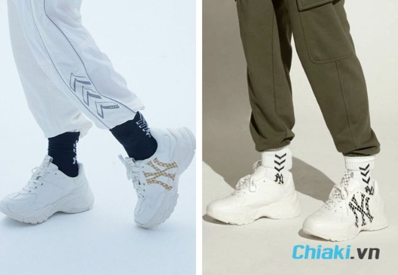 Gi&agrave;y sneakers nam đẹp MLB BigBall Chunky